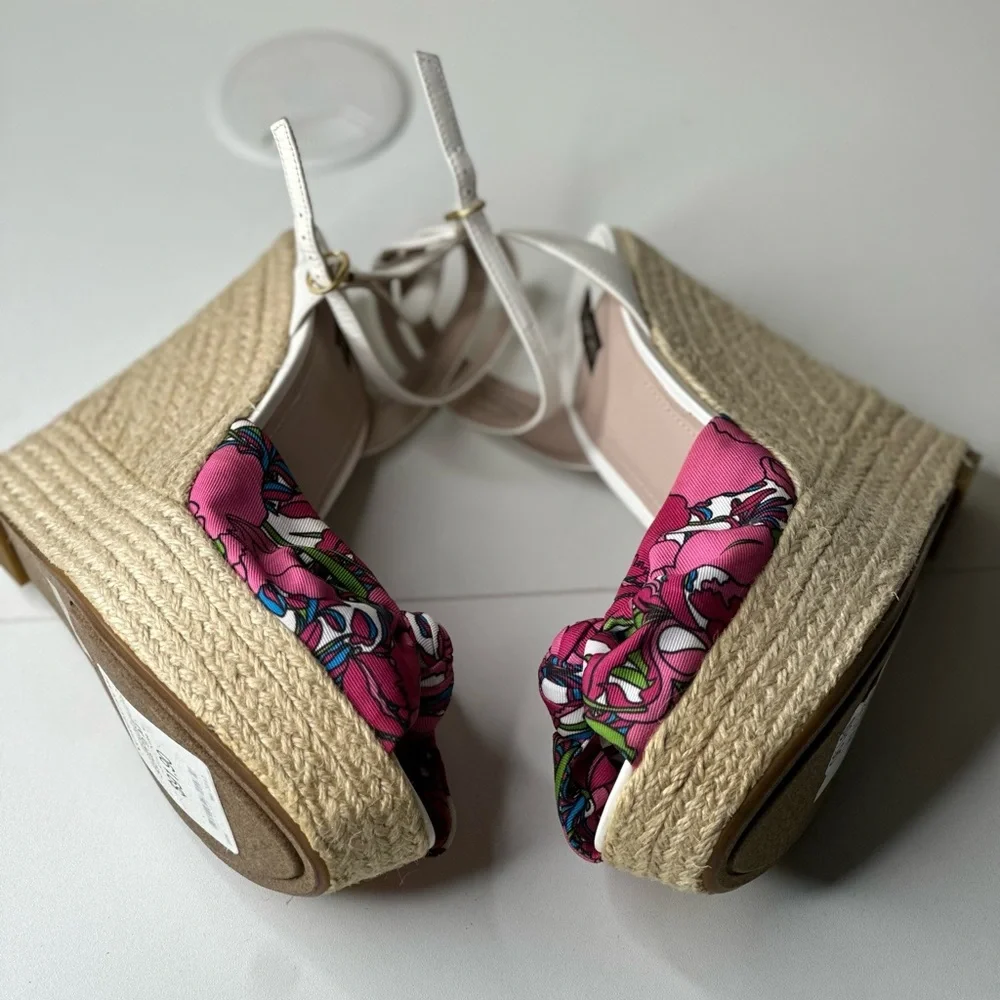 SS6620Joan David Boho Chic‎ Espadrille Sandals size 9